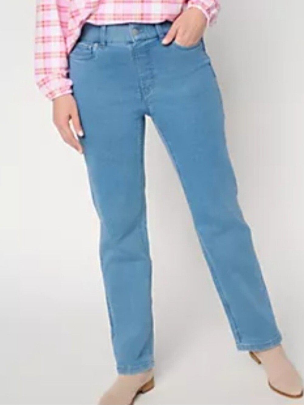 New Comfy Knit Straight Leg Jeans XL